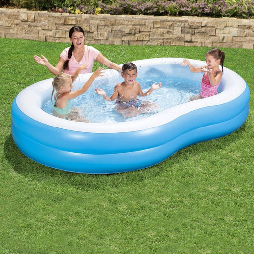 Big Lagoon Family Pool (262 x 157 x 46cm) - Little and Giant Explorers Bestway