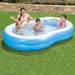 Big Lagoon Family Pool (262 x 157 x 46cm) - Little and Giant Explorers Bestway