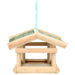 Bird Feeder in Solid Wood - Little and Giant Explorers vidaXL