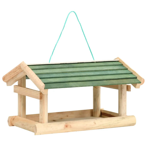 Bird Feeder in Solid Wood - Little and Giant Explorers vidaXL