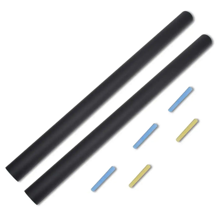 Wall Sticker Blackboard with Chalks | (2 Rolls) 0.6 x 3m - Little and Giant Explorers vidaXL