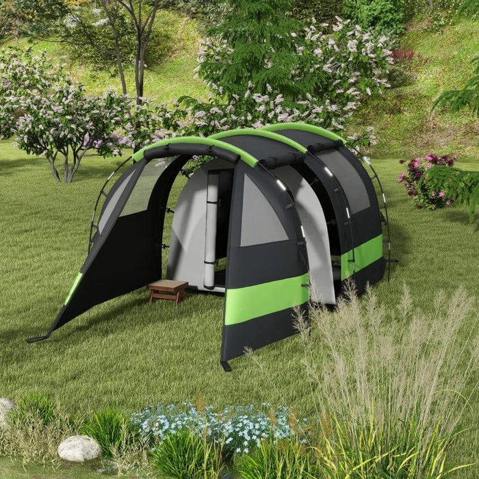 Blackout Camping Tent with Bedroom and Living Room (4-5 persons) - Little and Giant Explorers Outsunny