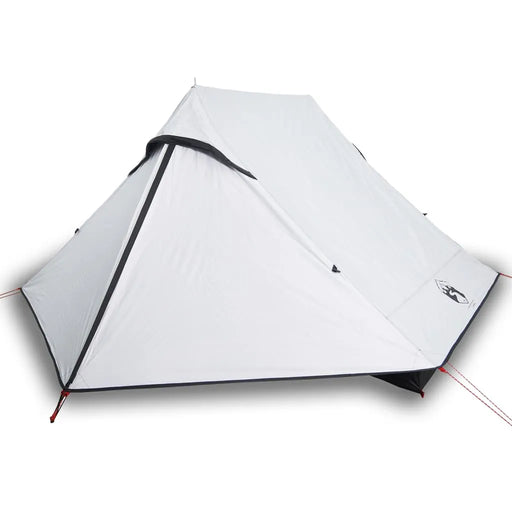 Blackout Fabric Waterproof Camping Tent in White (2 persons) - Little and Giant Explorers vidaXL