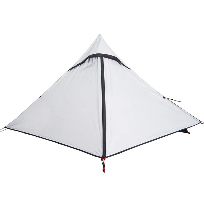 Blackout Fabric Waterproof Camping Tent in White (2 persons) - Little and Giant Explorers vidaXL