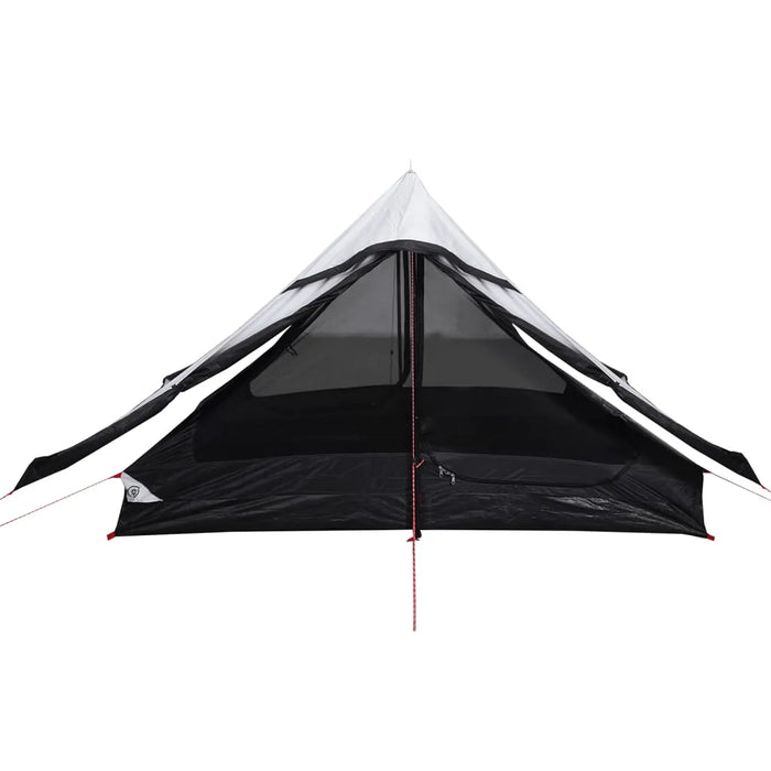 Blackout Fabric Waterproof Camping Tent in White (2 persons) - Little and Giant Explorers vidaXL