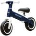 Blue kids balance bike with adjustable seat and lightweight frame, AIYAPLAY brand