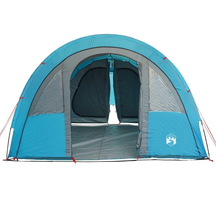 Blue Taffeta Camping Tent (4 persons) - Little and Giant Explorers vidaXL