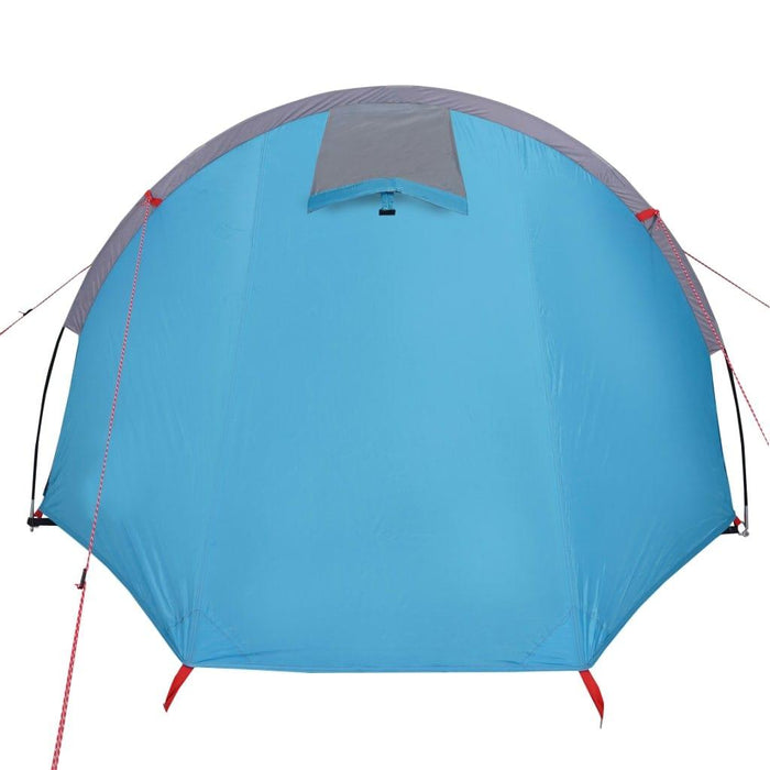 Blue Taffeta Camping Tent (4 persons) - Little and Giant Explorers vidaXL