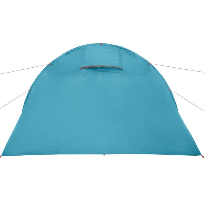 Blue Taffeta Camping Tent (4 persons) - Little and Giant Explorers vidaXL