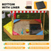 Wooden Kids Sandpit Boat-Style with Canopy and Seats - Little and Giant Explorers AIYAPLAY