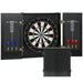 Bristle Dartboard Set with Cabinet | 6 Steel-Tip Darts, Dual Scoreboards and Wall Protection SPORTNOW - Little and Giant Explorers