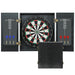 Bristle Dartboard Set with Cabinet | 6 Steel-Tip Darts, Dual Scoreboards and Wall Protection SPORTNOW - Little and Giant Explorers