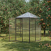 Aluminium Greenhouse (240 x 211 x 232cm) - Little and Giant Explorers vidaXL