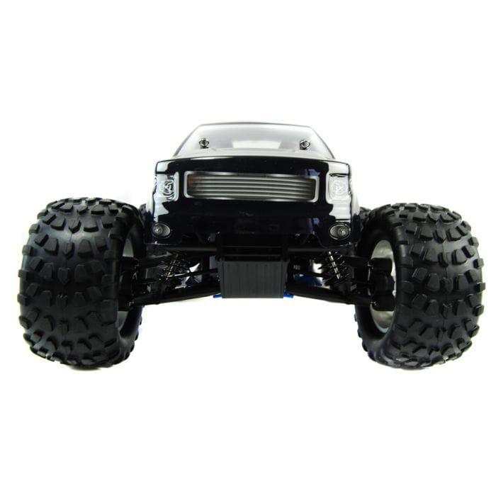 Bug Crusher 1:10TH Nitro RC Monster Truck 2.4GHz | Black Pick Up - Little and Giant Explorers HSP