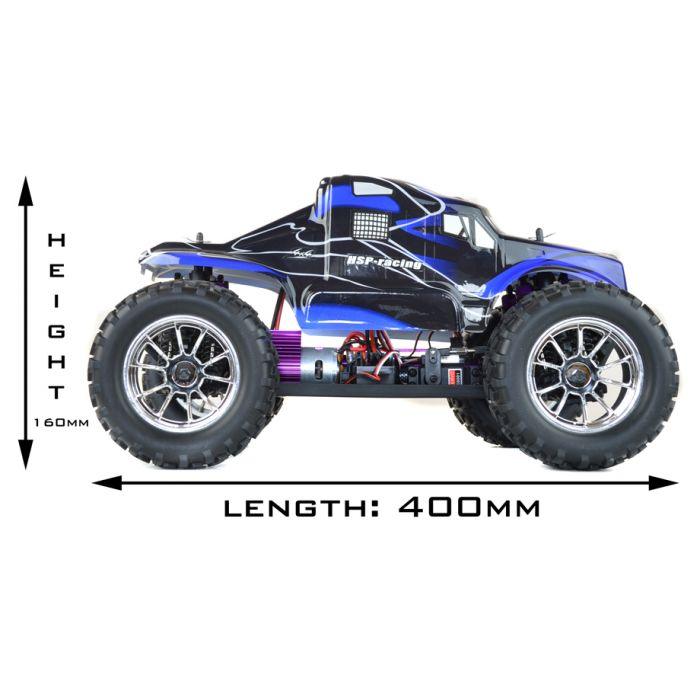 Bug Crusher 2.4GHz Electric RC Monster Truck - Little and Giant Explorers hsp