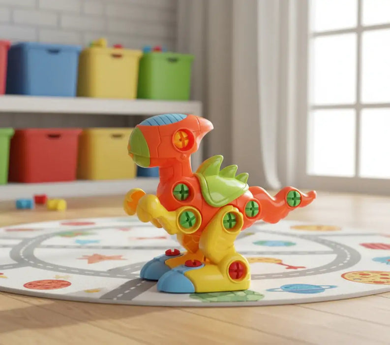Build Your Own Dinosaur Kit | Tyrannosaurus and Monoclonius Construction Toy SOKA® - Little and Giant Explorers SOKA Play Imagine Learn