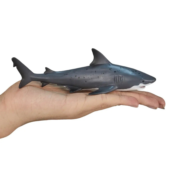Bull Shark Toy - Realistic Ocean Predator Model | Educational Ocean Figurine MOJO FUN - Little and Giant Explorers Mojo Fun