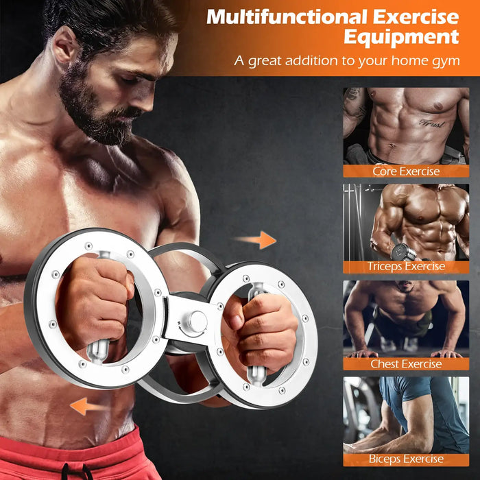 Burn Machine – Adjustable Resistance Rotator | 360° Arm Trainer and Dumbbell Mode COSTWAY - Little and Giant Explorers