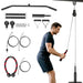 Cable Pulley System | Home Gym Pulldown and Weight Training Kit - 100kg Capacity SPORTNOW - Little and Giant Explorers SPORTNOW