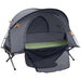 Camping Cot Tent with Self-Inflating Air Mattress and Carry Bag (1 persons) - Little and Giant Explorers Outsunny