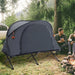 Camping Cot Tent with Self-Inflating Air Mattress and Carry Bag (1 persons) - Little and Giant Explorers Outsunny