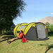 Camping Dome Pop-up Tent with Windows (4-5 persons) - Little and Giant Explorers Outsunny