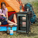 Camping Foldable Kitchen Station with Carrying Bag - Little and Giant Explorers Outsunny