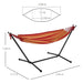 Camping Hammock and Stand with Carry Bag - Little and Giant Explorers Outsunny