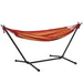 Camping Hammock and Stand with Carry Bag - Little and Giant Explorers Outsunny