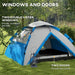 Camping Shelter Tent (2 persons) - Little and Giant Explorers Outsunny