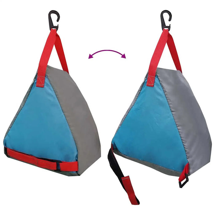 Camping Storage Bag – Grey, Blue and Red | Waterproof Oxford Outdoor Gear Organiser VIDAXL - Little and Giant Explorers vidaXL