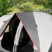 Camping Tent with 2000mm Waterproof Rainfly in Grey (6 - 8 persons) - Little and Giant Explorers Outsunny