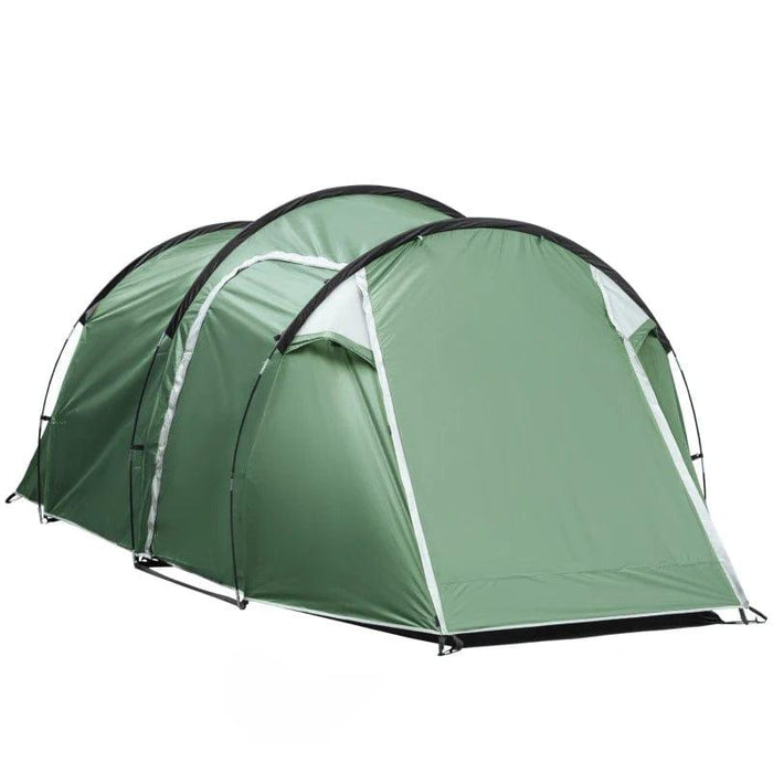 Camping Tent with Porch and Weather-Resistant (3 persons) - Little and Giant Explorers Outsunny