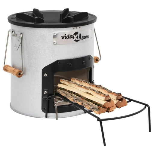 Camping Wood Stove - Little and Giant Explorers vidaXL