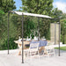 Canopy in Cream Fabric and Steel (2 x 2.3m) 180 g/m² - Little and Giant Explorers vidaXL