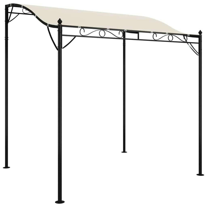 Canopy in Cream Fabric and Steel (2 x 2.3m) 180 g/m² - Little and Giant Explorers vidaXL