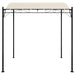 Canopy in Cream Fabric and Steel (2 x 2.3m) 180 g/m² - Little and Giant Explorers vidaXL