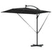 Cantilever Offset Outdoor Umbrella – Black | 2.94m Wide with LED Lights - Tiltable VIDAXL - Little and Giant Explorers vidaXL