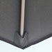 Cantilever Parasol – 2.67m Black | Double-Tier Canopy - Cross Base Included OUTSUNNY - Little and Giant Explorers Outsunny