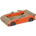 Car-Shaped Cat Scratcher Bed with Catnip | Corrugated Cardboard Design - Fun and Functional PAWHUT - Little and Giant Explorers PawHut