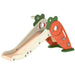 Carrot Themed 3-in-1 Foldable Slide with Basketball Hoop and Climber - Little and Giant Explorers AIYAPLAY