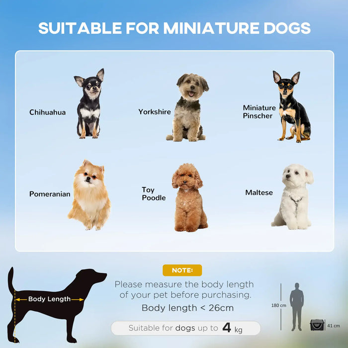 Folding Fabric Soft Pet Crate in Black - Little and Giant Explorers PawHut