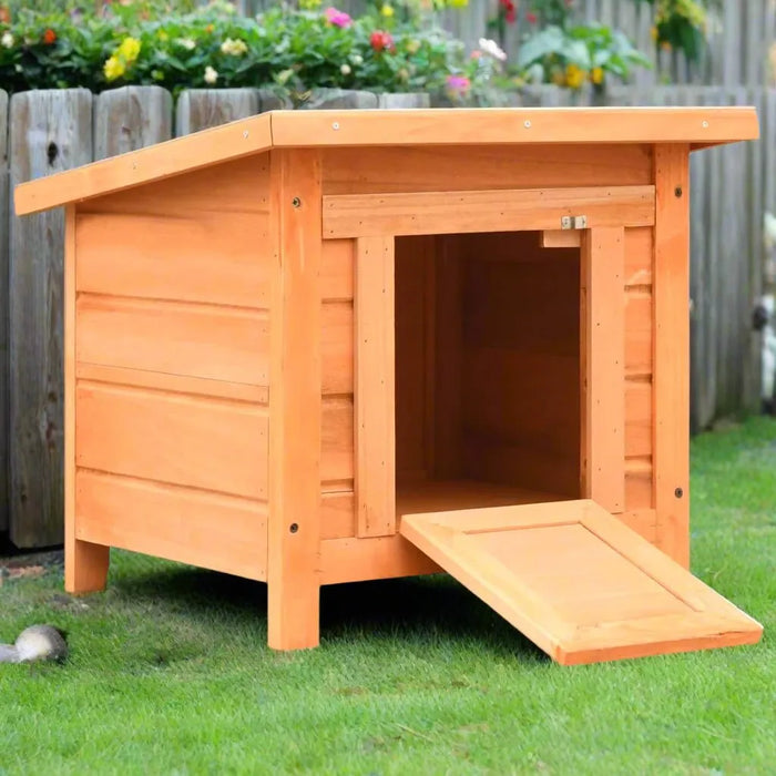 Cat House Solid Pine & Fir Wood 50x46x43.5 cm - Little and Giant Explorers vidaXL