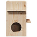 Cat House in Solid Wood Pine (43 x 43 x 60cm) - Little and Giant Explorers vidaXL