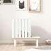 Cat House in White and Solid Wood Pine (60 x 36 x 60cm) - Little and Giant Explorers vidaXL