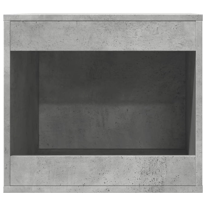 Cat Litter Box Enclosure – Concrete Grey Engineered Wood | Multi-Use Cat House VIDAXL - Little and Giant Explorers vidaXL