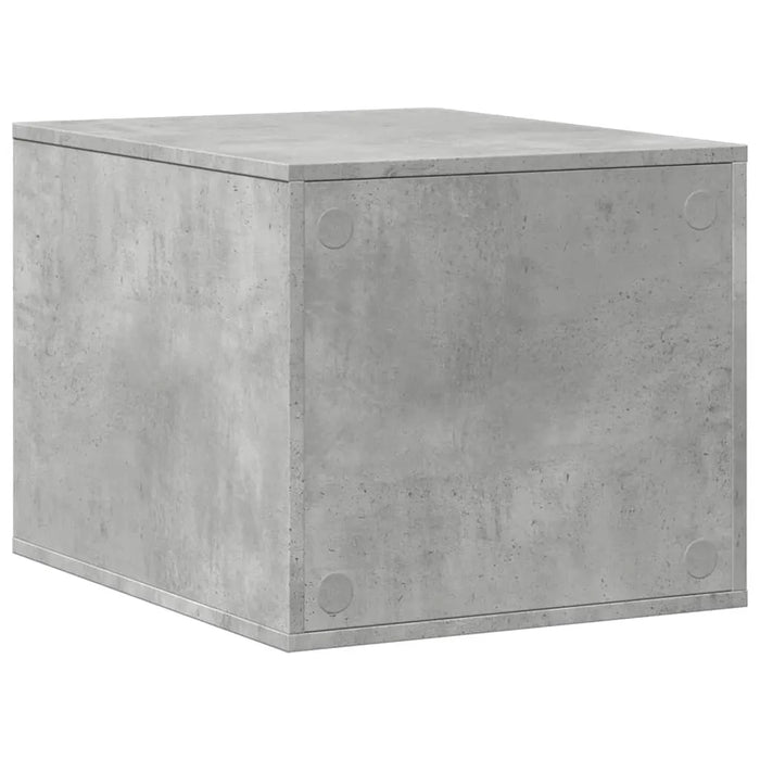Cat Litter Box Enclosure – Concrete Grey Engineered Wood | Multi-Use Cat House VIDAXL - Little and Giant Explorers vidaXL