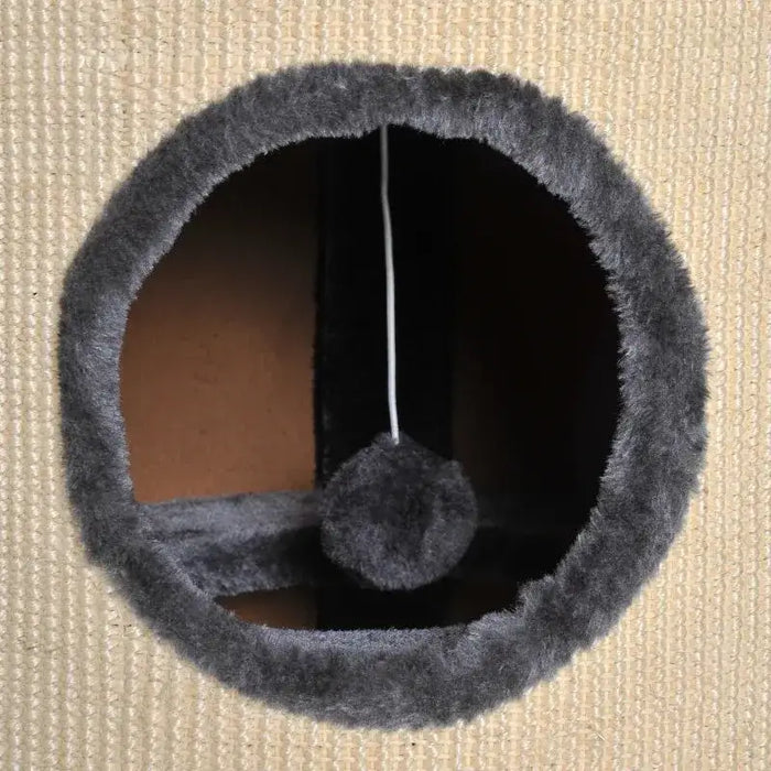 Cat Activity Scratching Centre Condo 70cm - Little and Giant Explorers PawHut