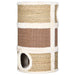 Cat Scratching Barrel in Seagrass - Little and Giant Explorers vidaXL