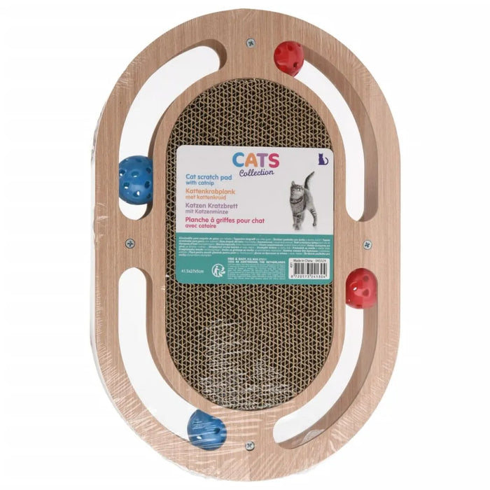 Pets Collection Cat Scratching Pad Natural 41.5x27x5 cm - Little and Giant Explorers Pets Collection